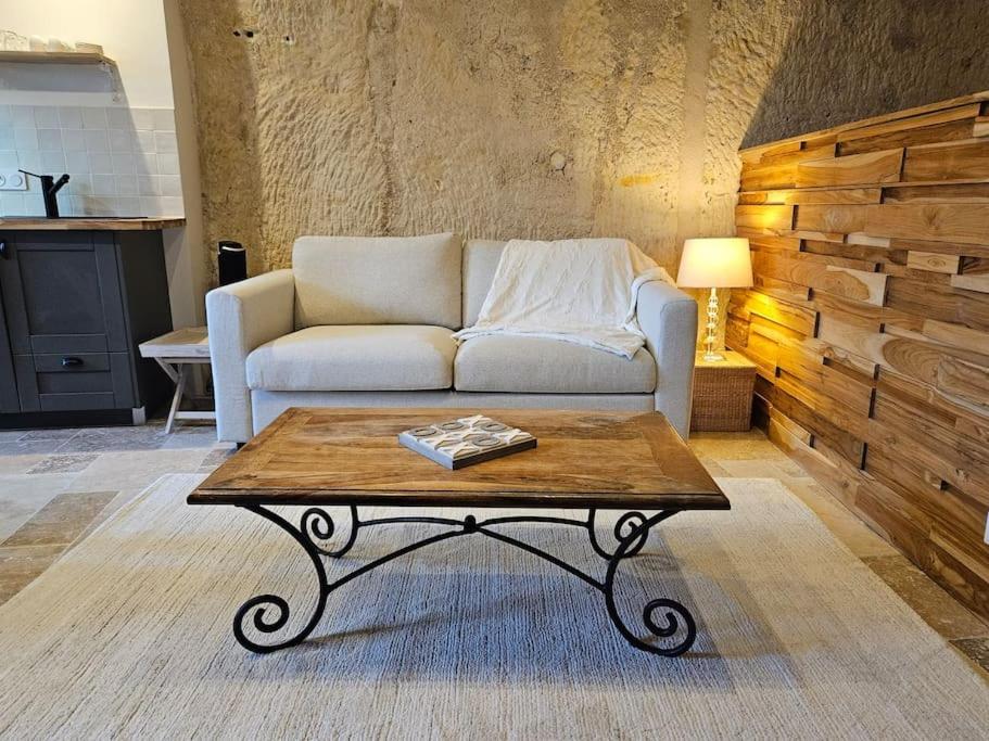 Charmante Maison Troglodyte Loire Valley Рошекорбон Экстерьер фото
